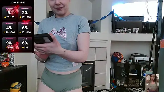 Show Webcam de Blondiewithanass