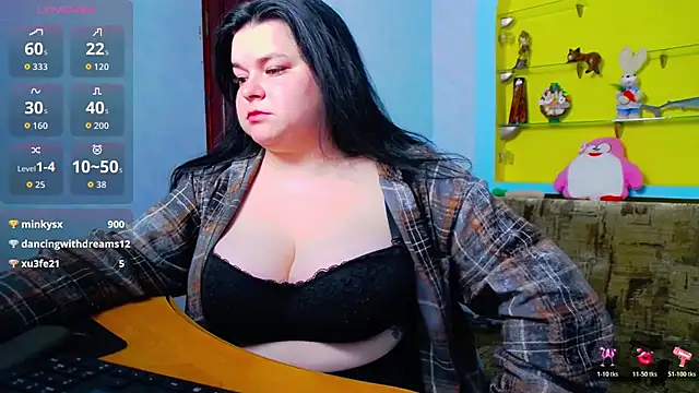 Linasexy777 élő XXX-chatje