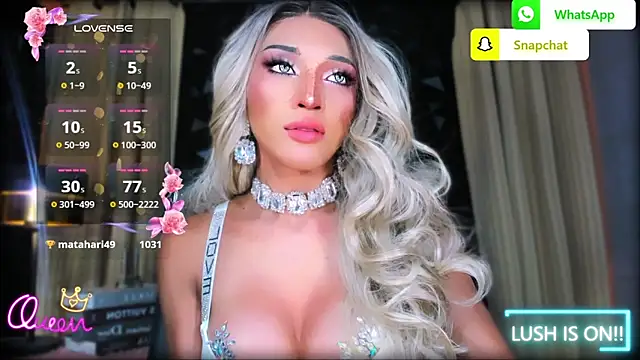Show modela UrDominantBella na web-kameri