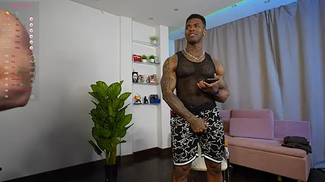 Show modela Demianblake na web-kameri