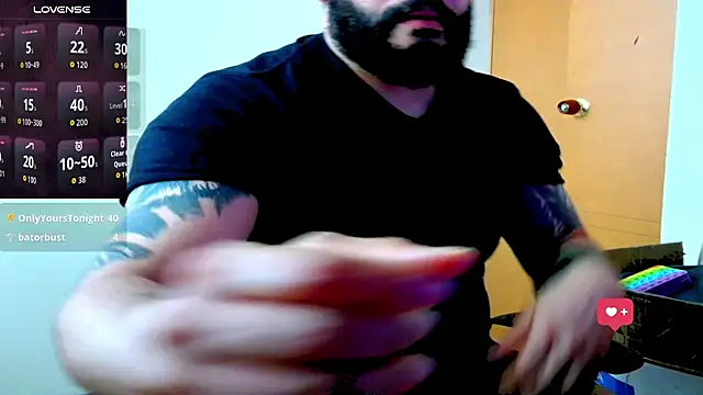 Show de Vince_Reynolds na webcam