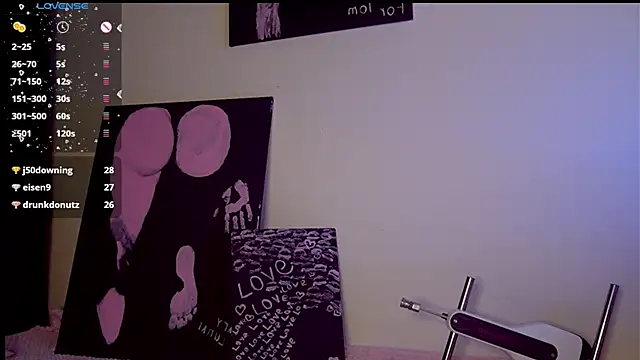mary_lunar 网络视讯表演