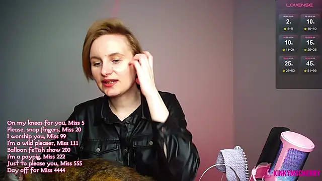 Chat XXX ao vivo de KinkyMissCherry