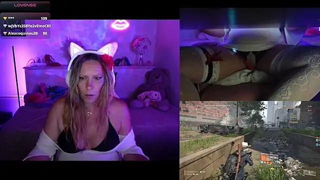 XXX chat uživo modela Angie-night