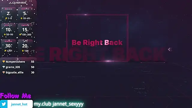 JannetPie 在線直播表演