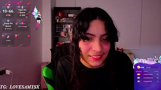 Chat +18 de Lovelyamyy ao vivo
