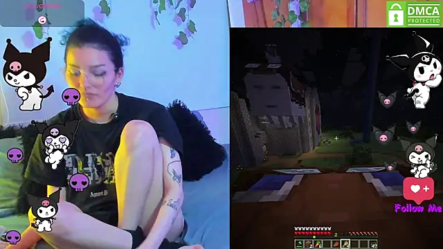 XXX chat uživo modela Bluedarkelf888