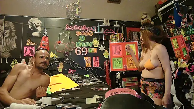 Webkamerová show DaddyAndSplashQueen