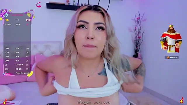 Chat XXX ao vivo de Megan_sexrosse