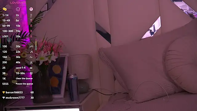 Show de MollyyMayy na webcam