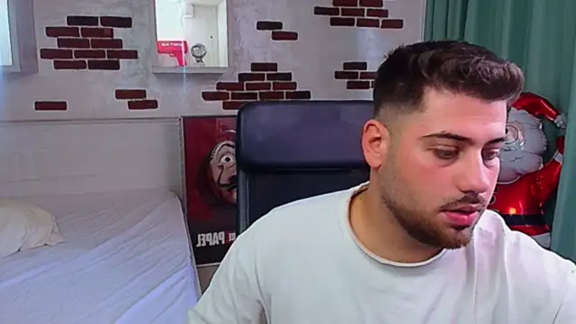 Show de DaxGreer na webcam