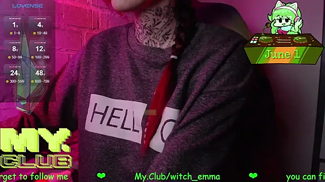 Chat XXX en directo de Witch_Emma