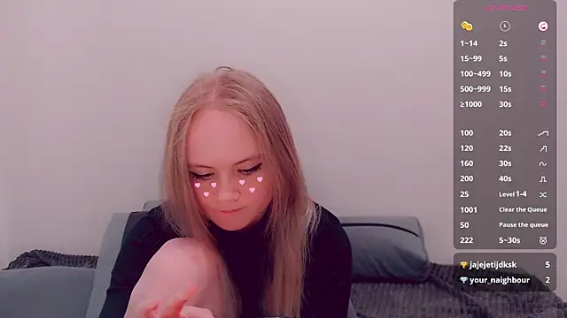 AliceNya_cute Adlı Modelin Canlı XXX Sohbeti