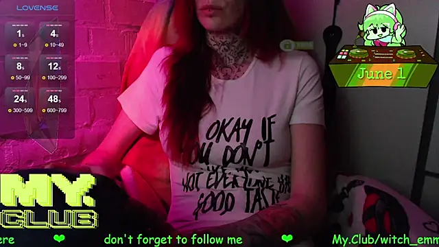 Chatroom XXX en direct de Witch_Emma