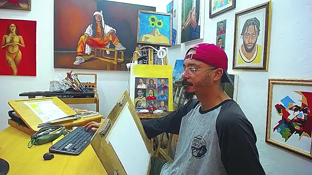 Show de color_beat17 na webcam