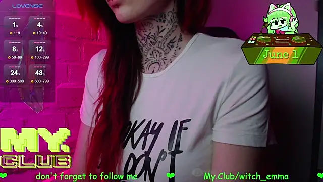 Chat +18 de Witch_Emma ao vivo