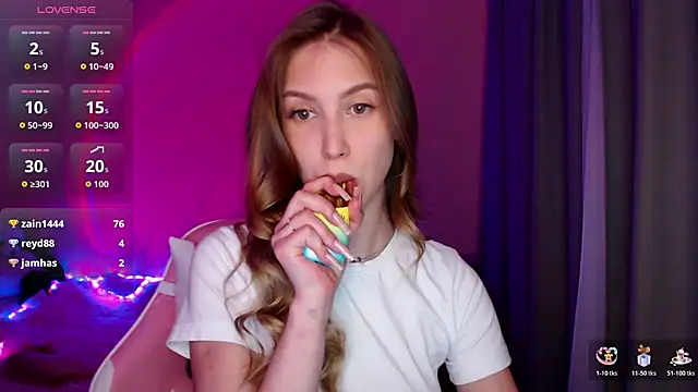 Leiakiss Pertunjukan Webcam