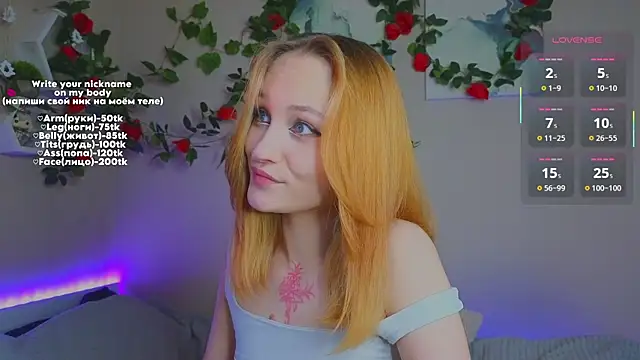 Chat XXX ao vivo de MaryRace