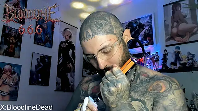 DEATHINK666XXのウェブカメラショー