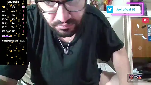 Javi_92 élő XXX-chatje