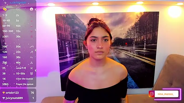 Nina-Mars' Webcam Show
