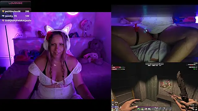 Angie-night élő XXX-chatje