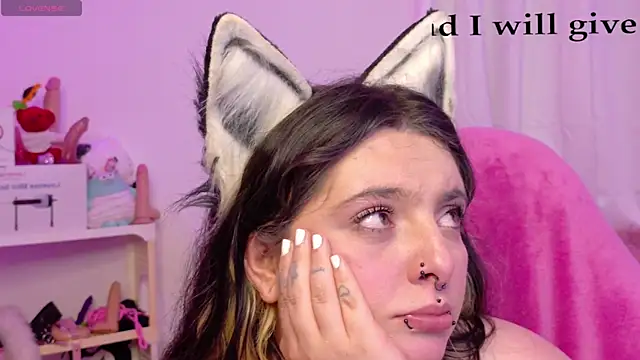 Sachi_Meow élő XXX-chatje