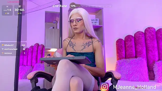 Show de jeanne_holland na webcam