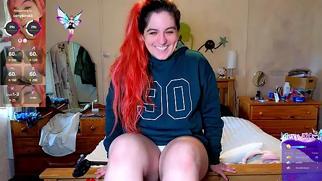 Show de jennystyle na webcam