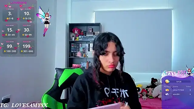 Chat XXX en directo de Lovelyamyy
