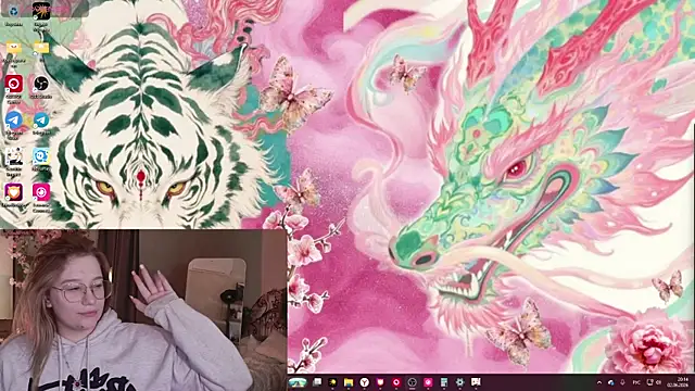 Morvelyn Pertunjukan Webcam