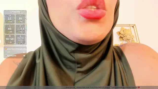 แชท XXX สดของ hanajameela