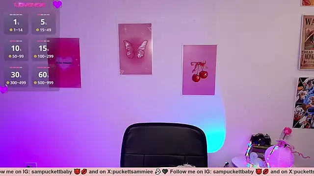 Chat +18 de Sampuckettbaby ao vivo