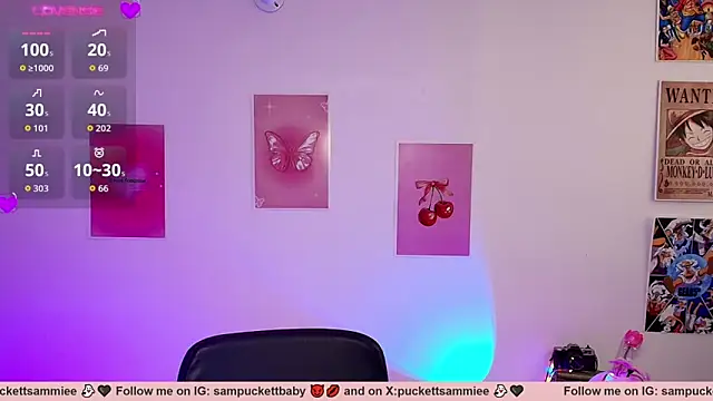 Sampuckettbaby's Live XXX Chat