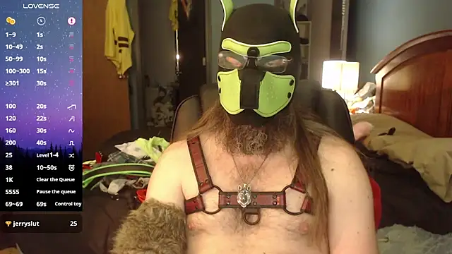 kinkywolf429: διαδικτυακό σόου στην κάμερα