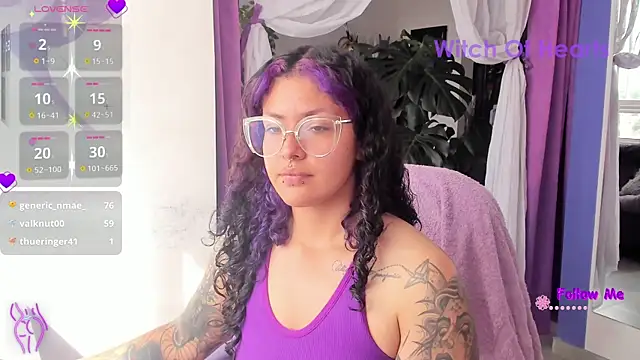 Chatroom XXX en direct de witchviolet