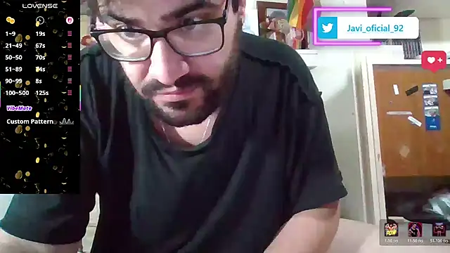 Show de Javi_92 na webcam