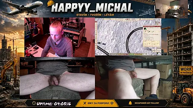 Show de Happy_Michal na webcam