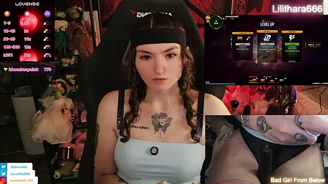 צ'אט XXX בשידור חי של Lilithara666