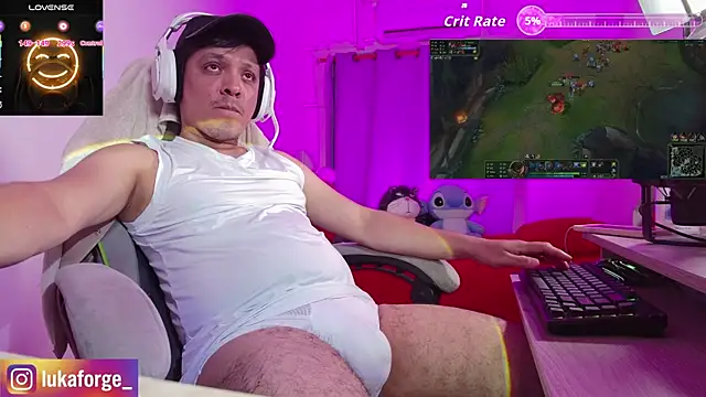 Show de Lukaforge na webcam