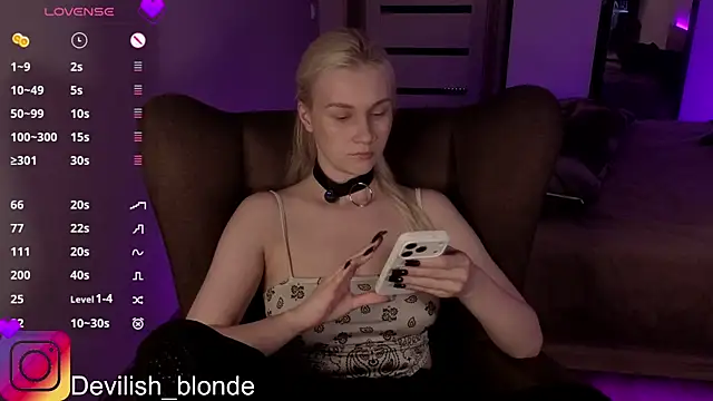 Chatroom XXX en direct de HitchcocianBlonde