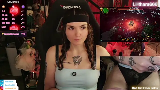 Chatroom XXX en direct de Lilithara666