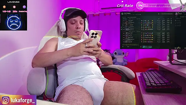 Webkamerová show Lukaforge