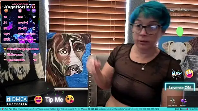 YogaHottie76 webkamerás műsora