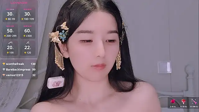 XXX chat uživo modela BingLin-