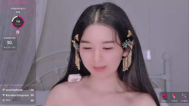 BingLin- Adlı Modelin Canlı XXX Sohbeti