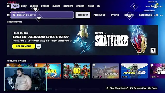 bottombeargaming's Live XXX Chat