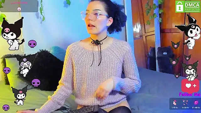 Bluedarkelf888 élő XXX-chatje