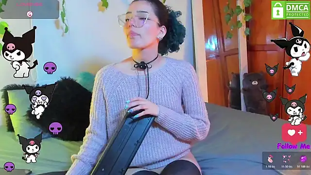 Bluedarkelf888 élő XXX-chatje