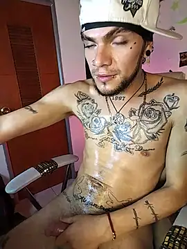 Show de FonixXBelialX na webcam